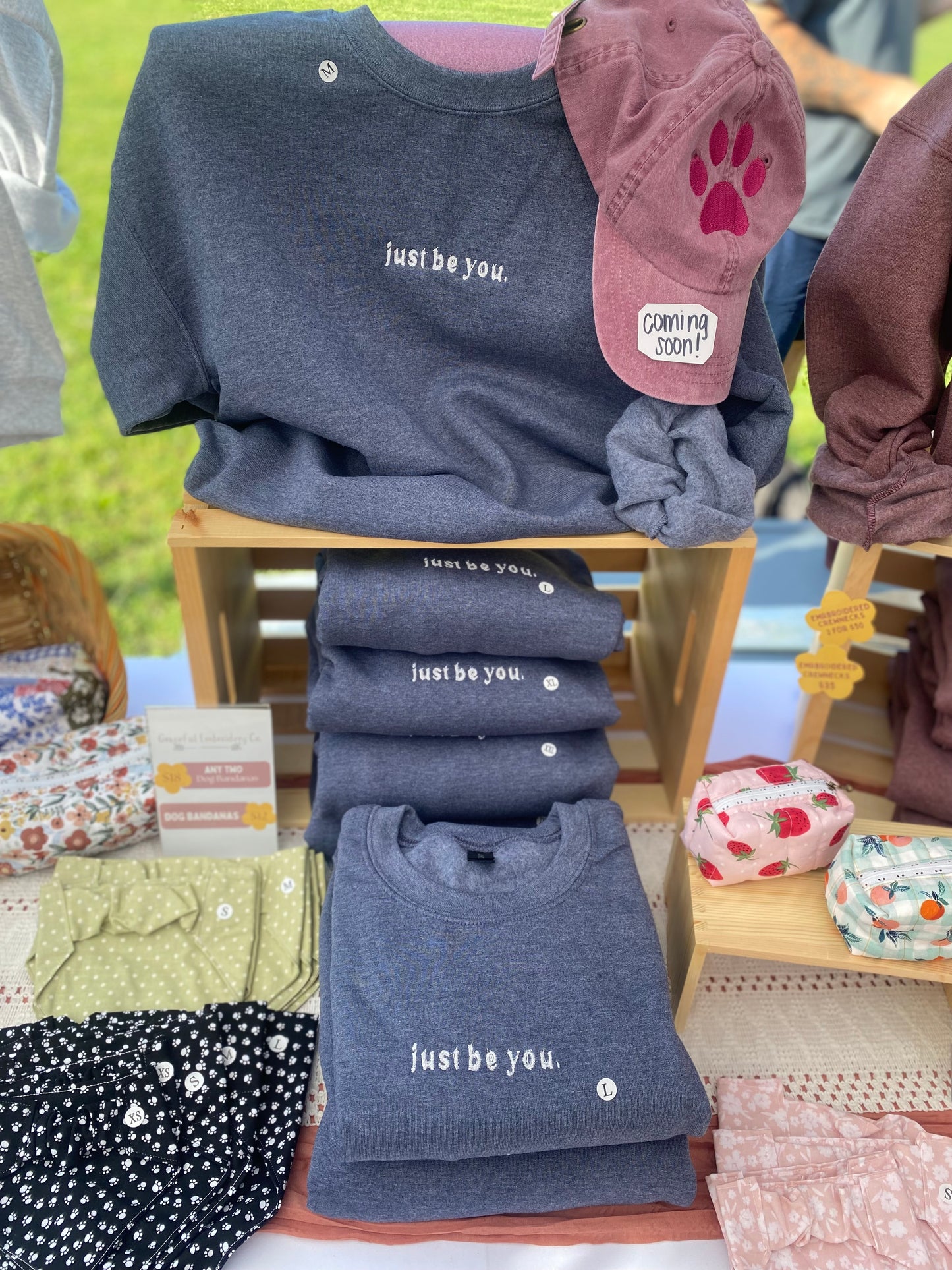 Just Be You Crewneck