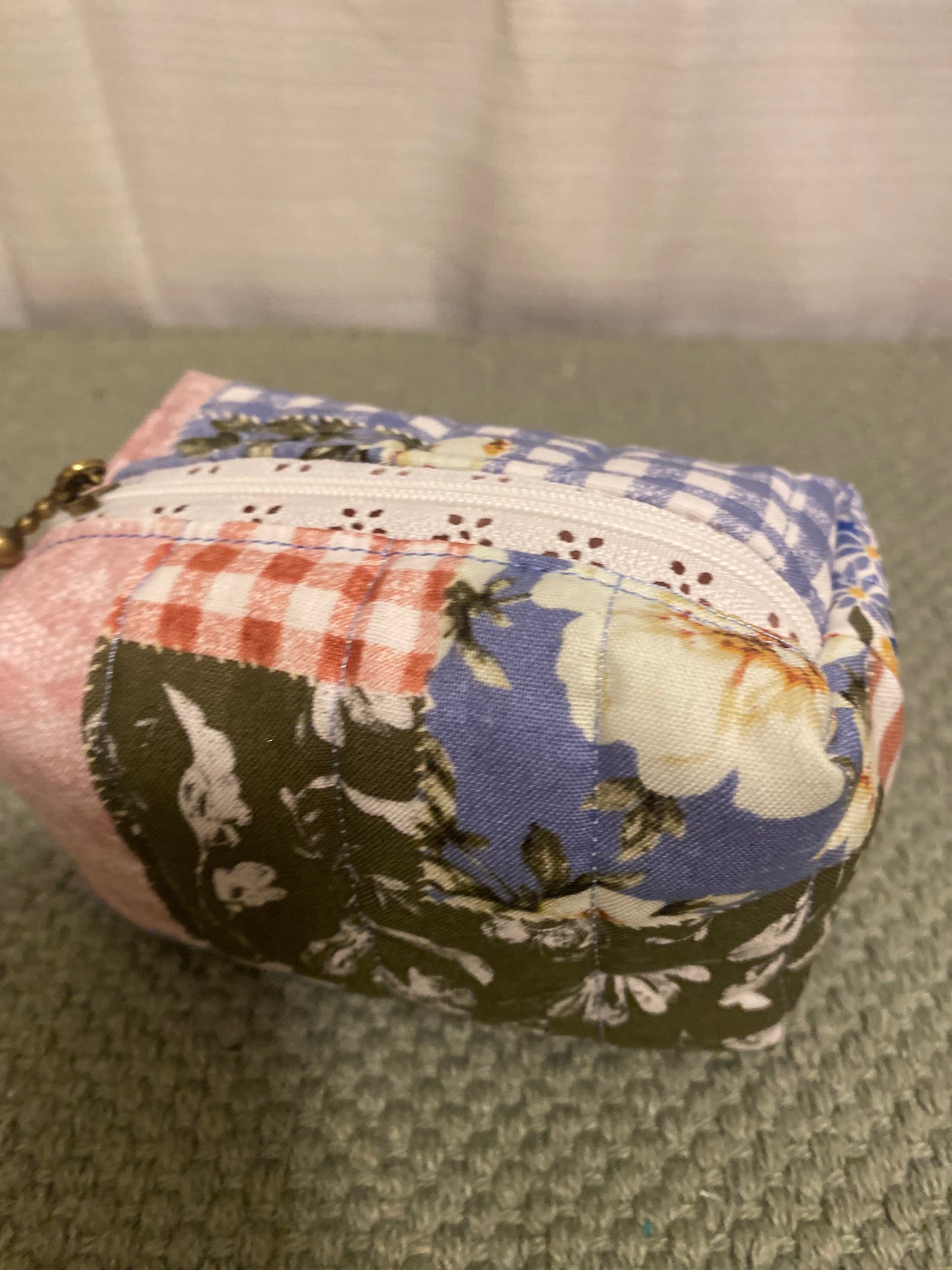 Patchwork Quilted Pouch-Small