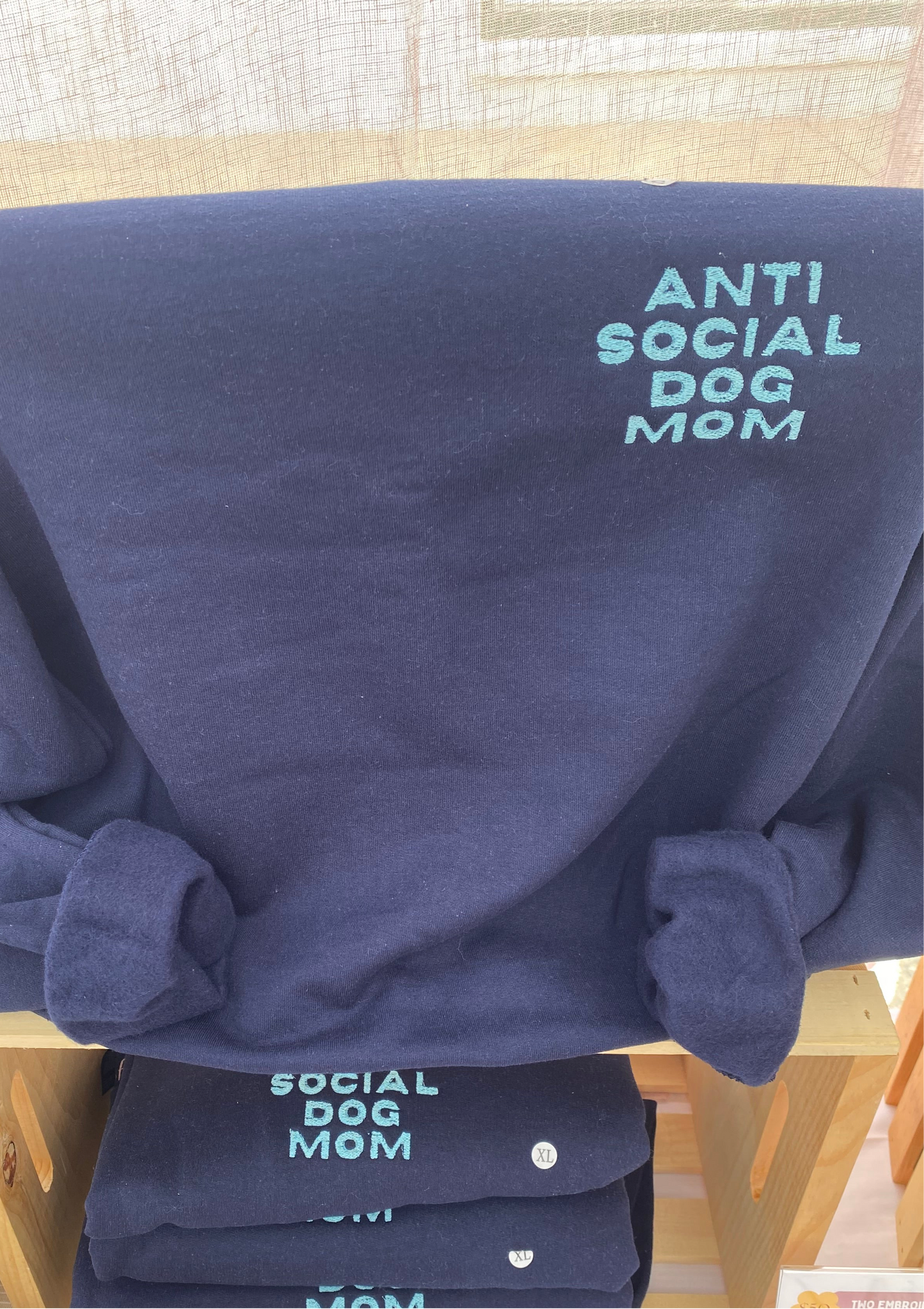 Anti Social Dog Mom Crewneck