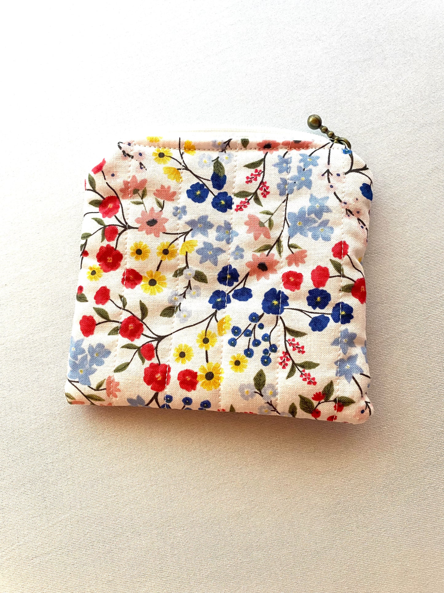 Vibrant Floral Wallet Pouch
