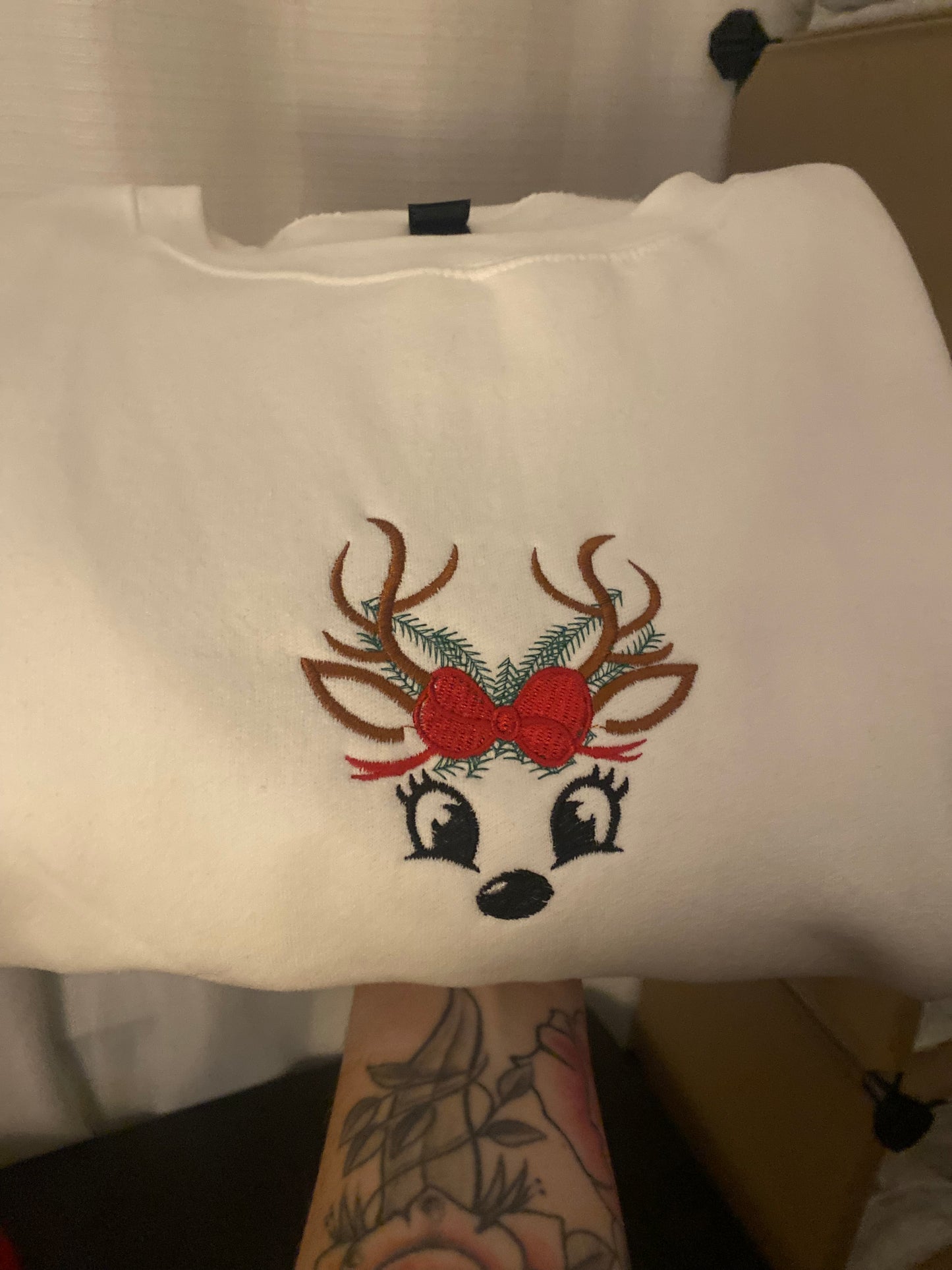 Christmas Reindeer Crewneck