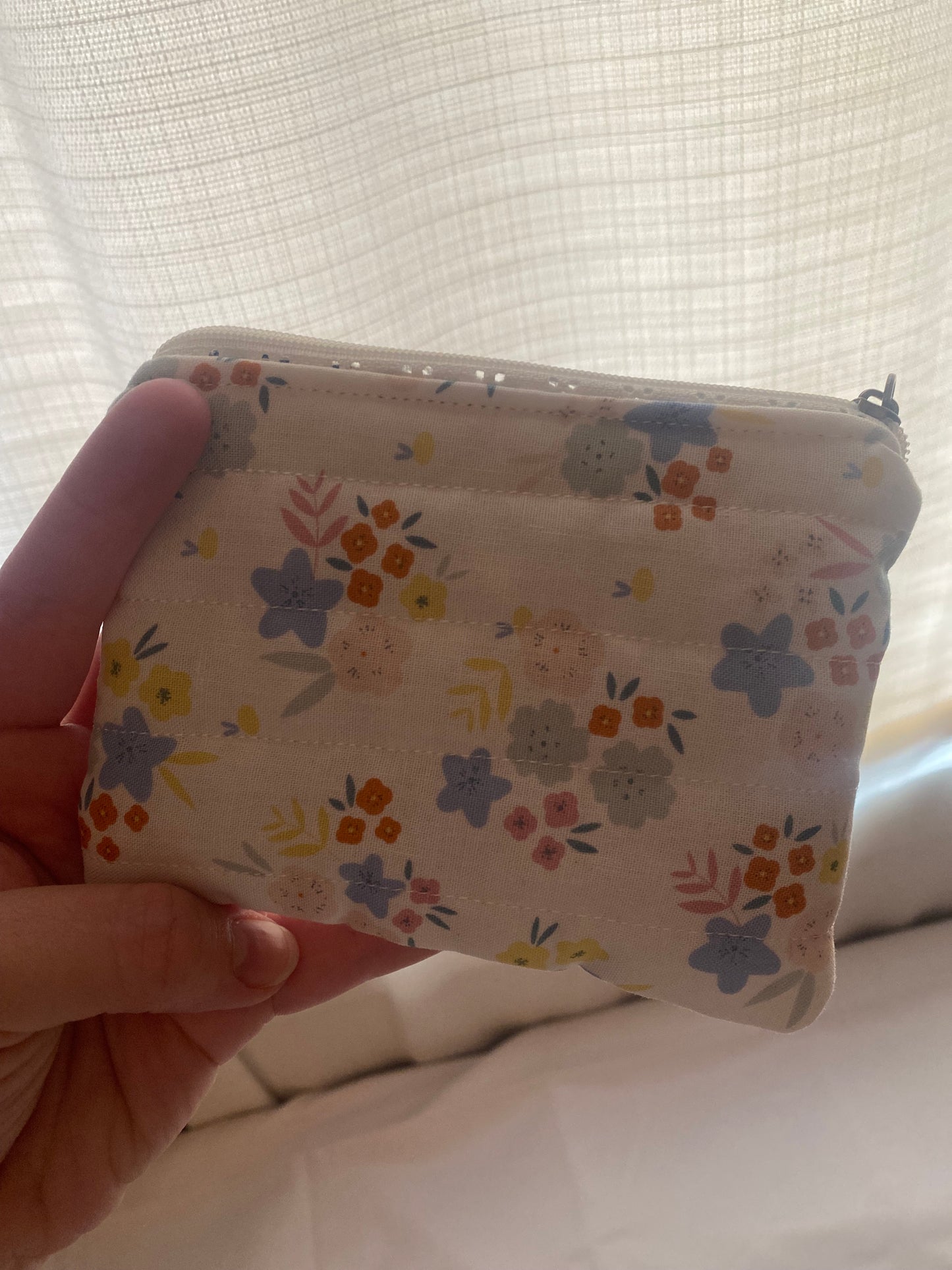 Spring Flowers Wallet Pouch- Small