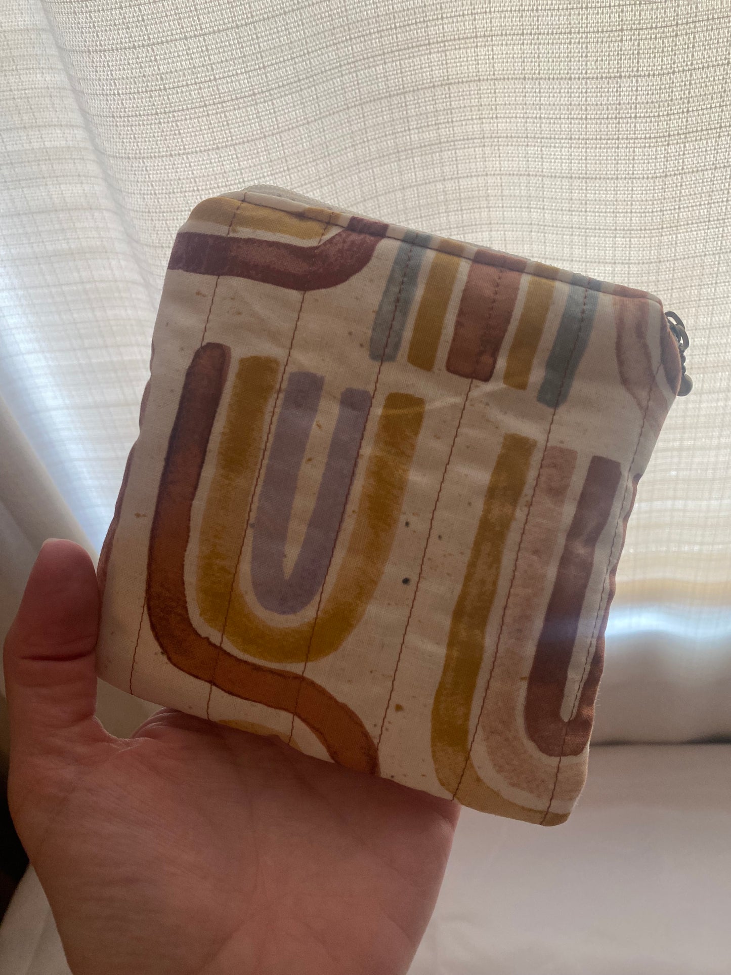 Neutral Rainbow Pouch