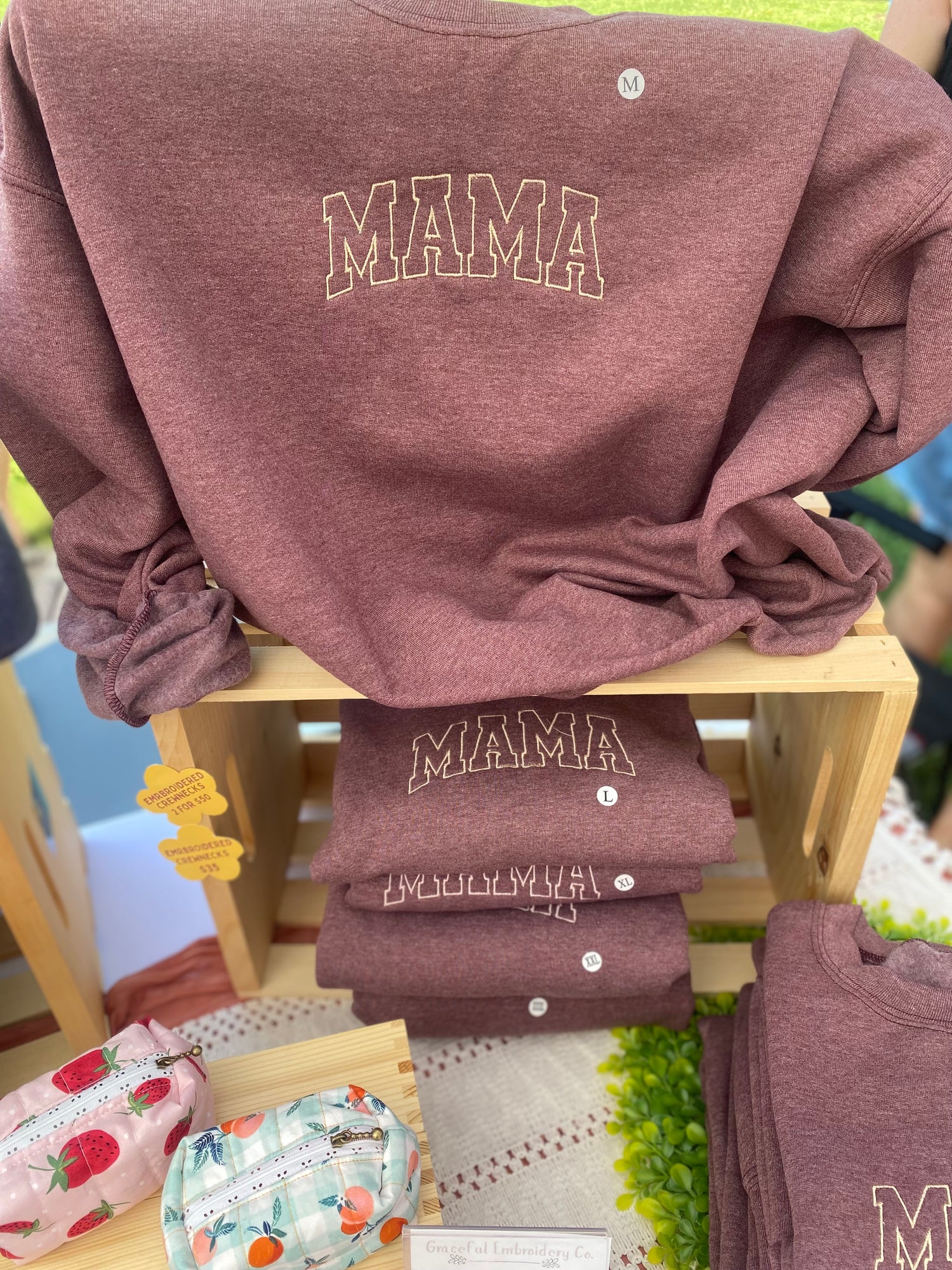 Embroidered Crewnecks