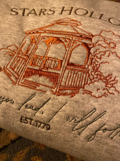 Stars Hollow Embroidered Crewneck