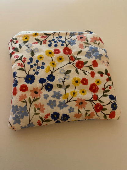 Vibrant Floral Wallet Pouch