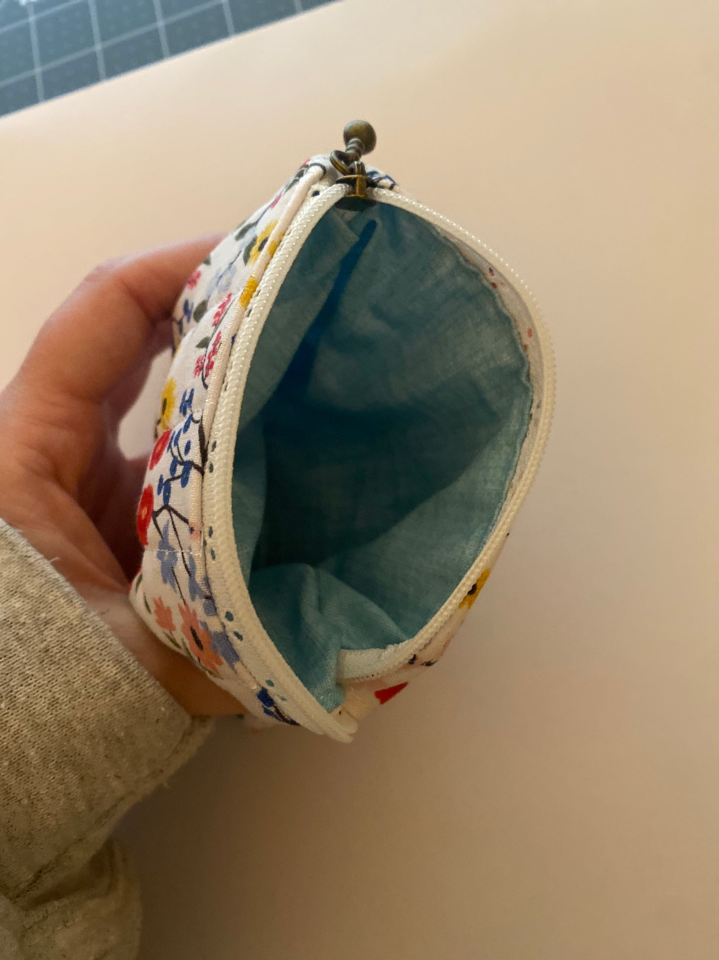 Vibrant Floral Wallet Pouch