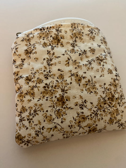 Ditsy Fall Floral Pouch