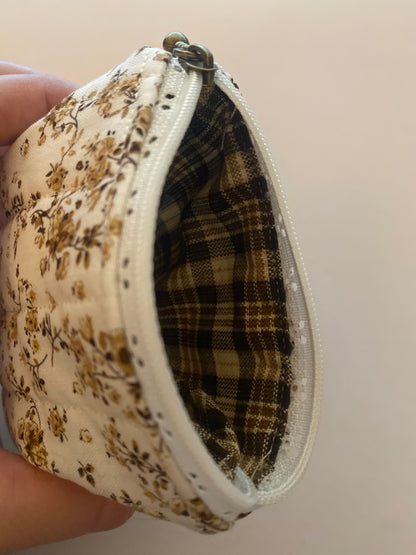 Ditsy Fall Floral Wallet Pouch