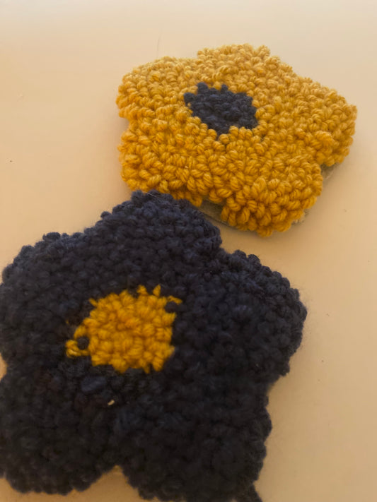 Dark Yellow and Navy