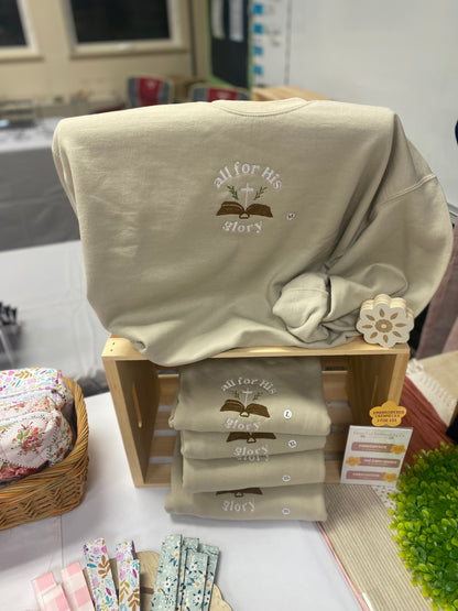 All For His Glory Crewneck