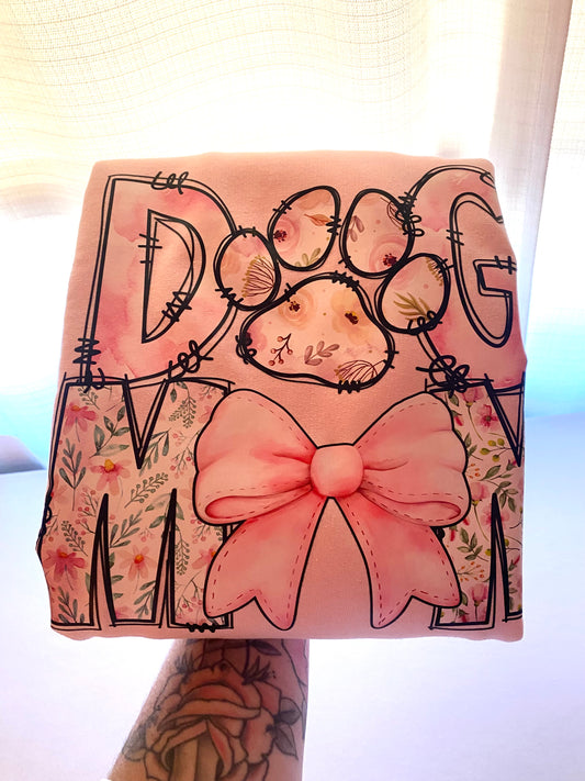 Dog Mom Graphic Crewneck