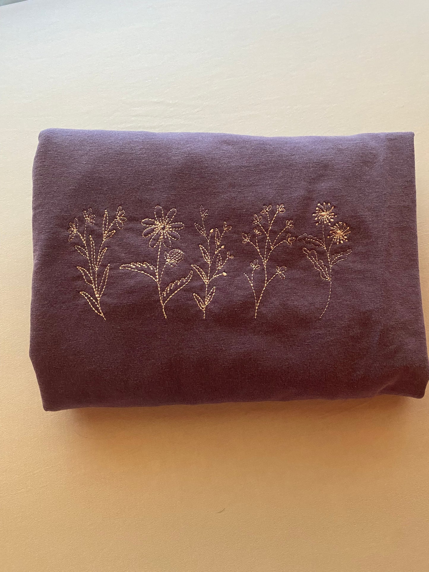 Wildflower Embroidered T-Shirt