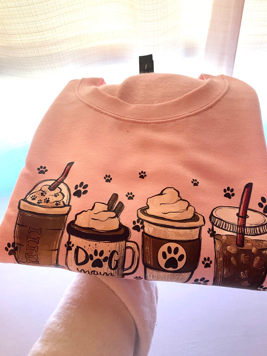 Dog Mom Coffee Crewneck