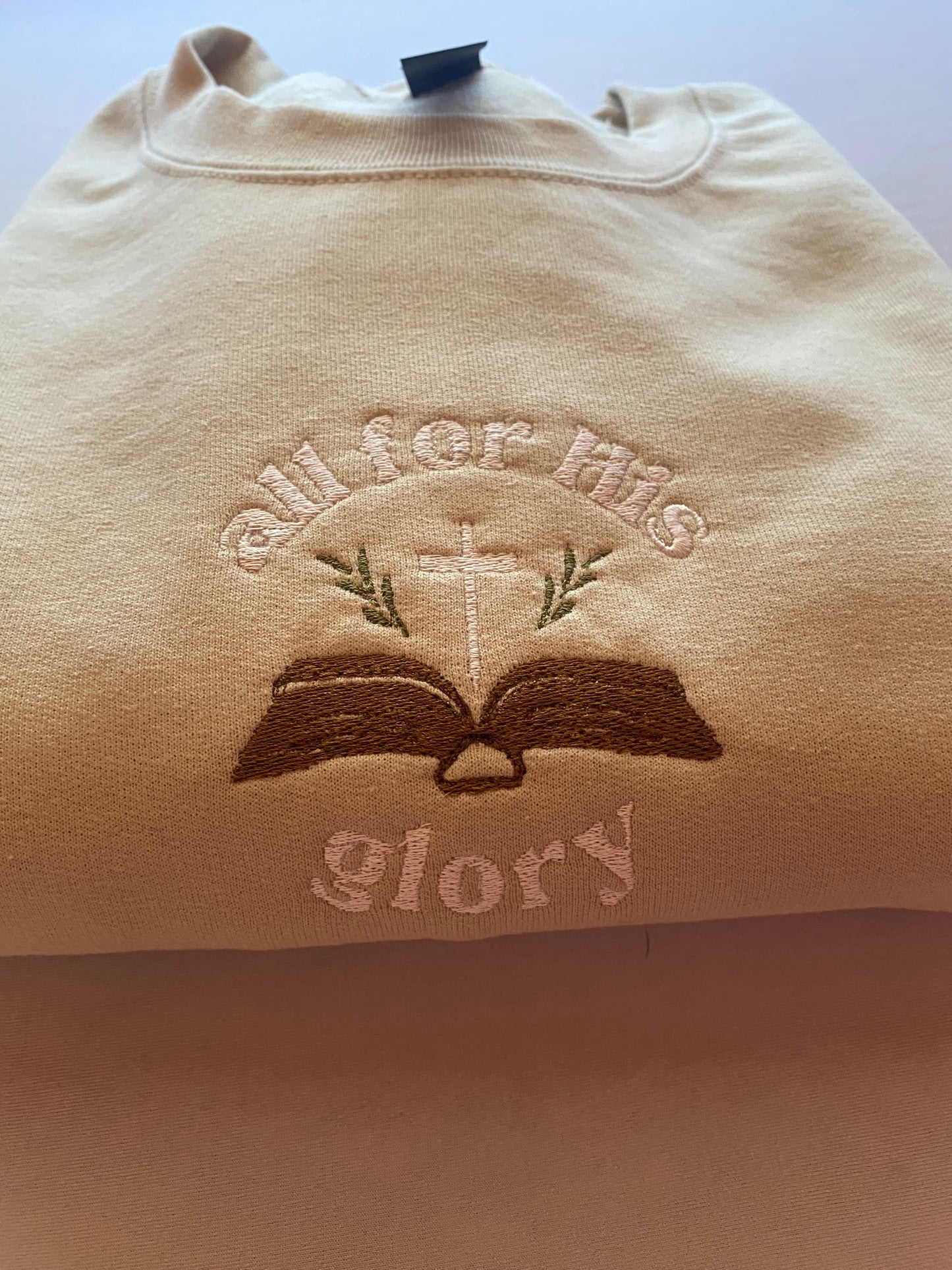 All For His Glory Crewneck