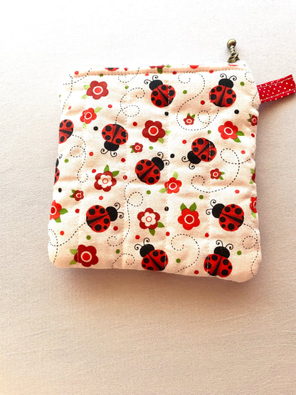 Lady Bug Wallet Pouch