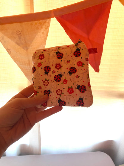 Lady Bug Wallet Pouch