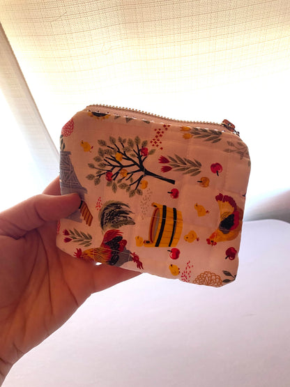Spring Chickens Wallet Pouch