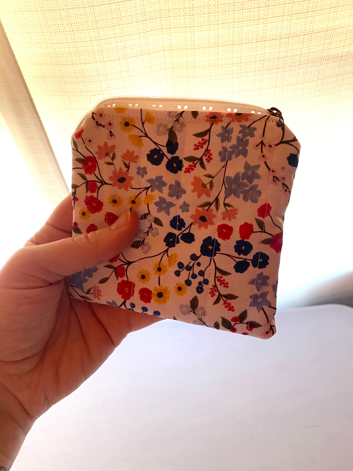 Vibrant Floral Wallet Pouch