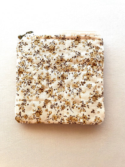 Ditsy Fall Floral Wallet Pouch