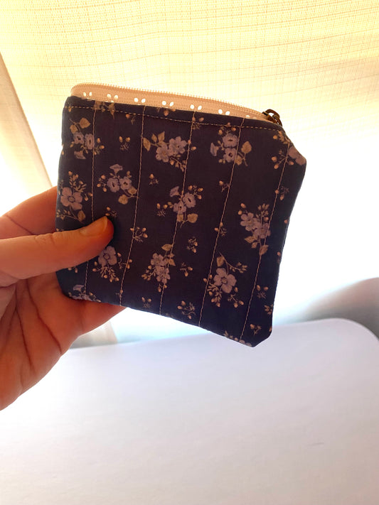 Vintage Floral Wallet Pouch
