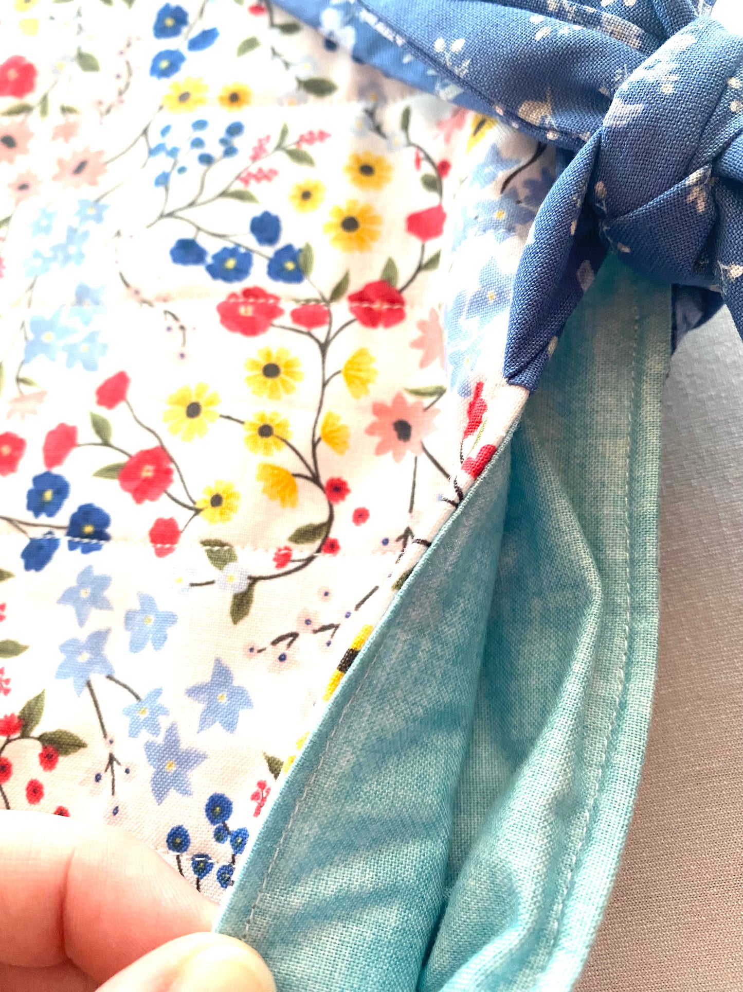 Vibrant Floral Book Sleeve