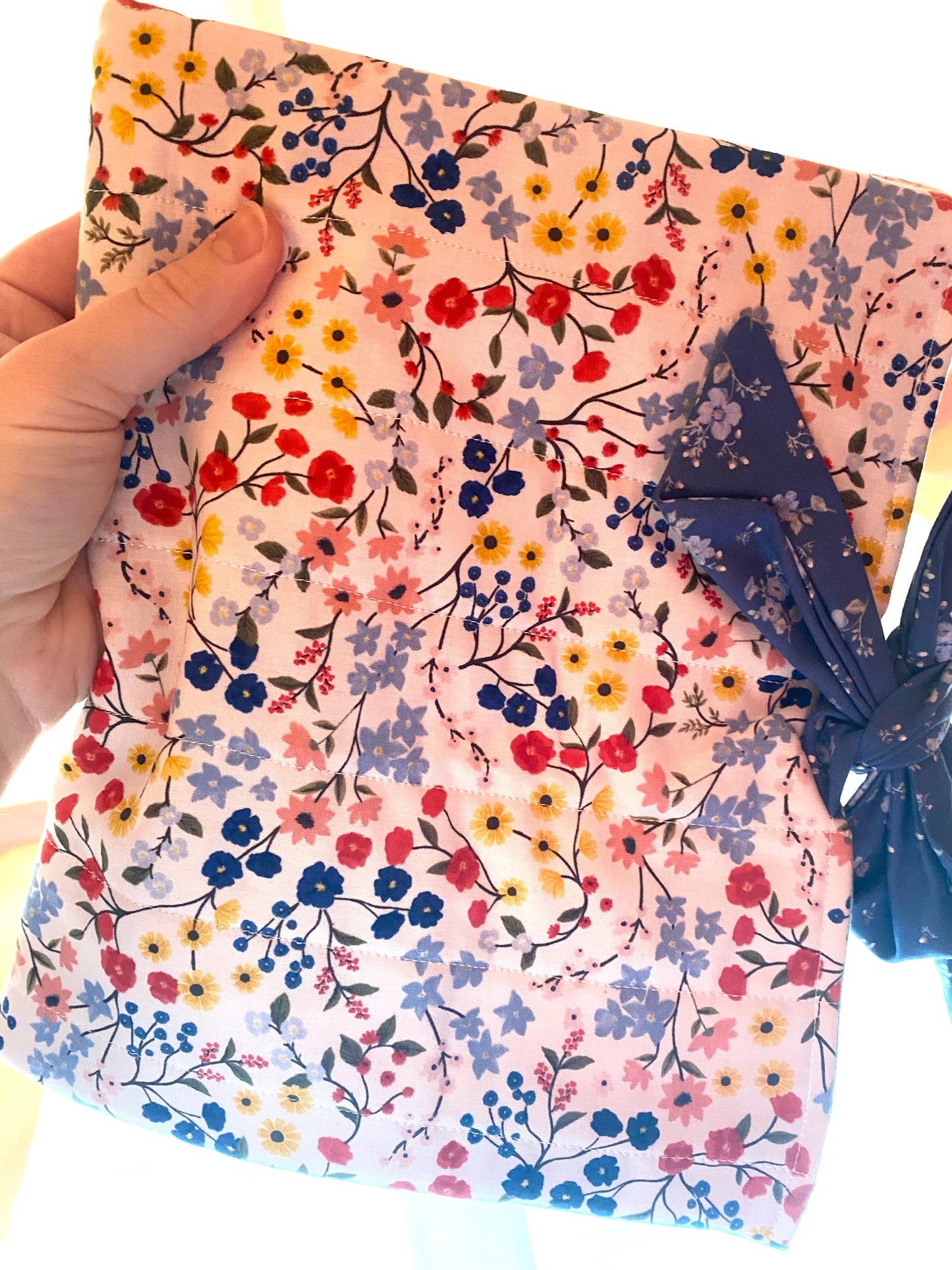 Vibrant Floral Book Sleeve