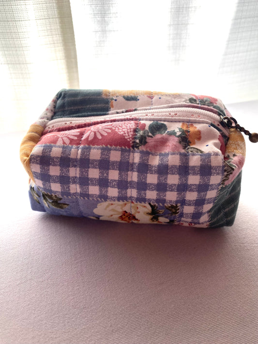The Beverly Quilted Pouch-Large