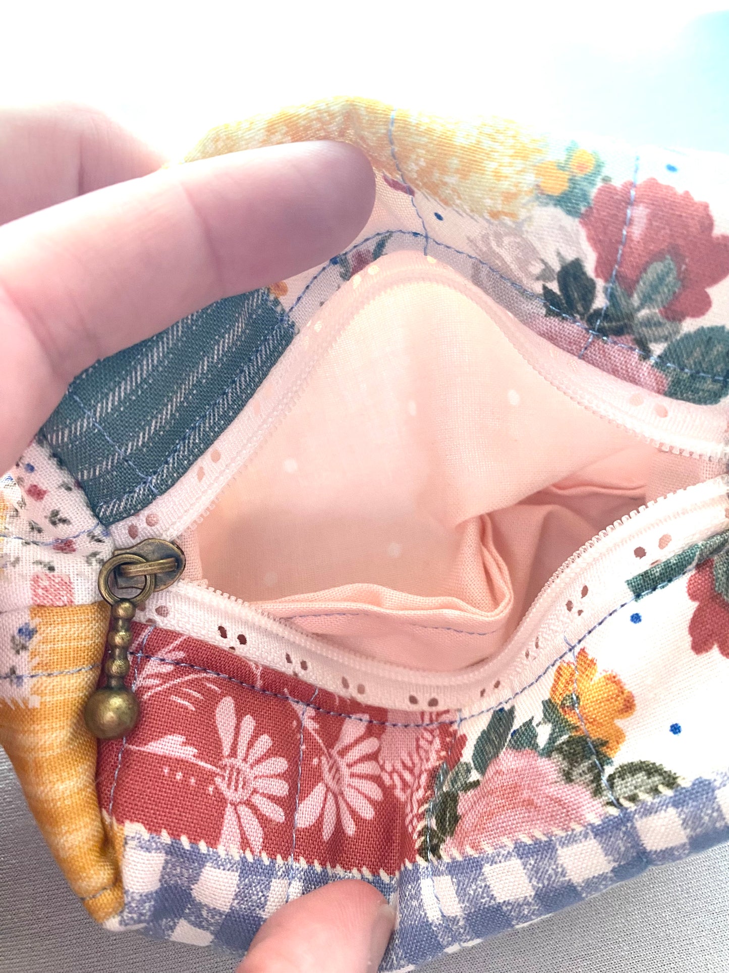 The Beverly Quilted Pouch