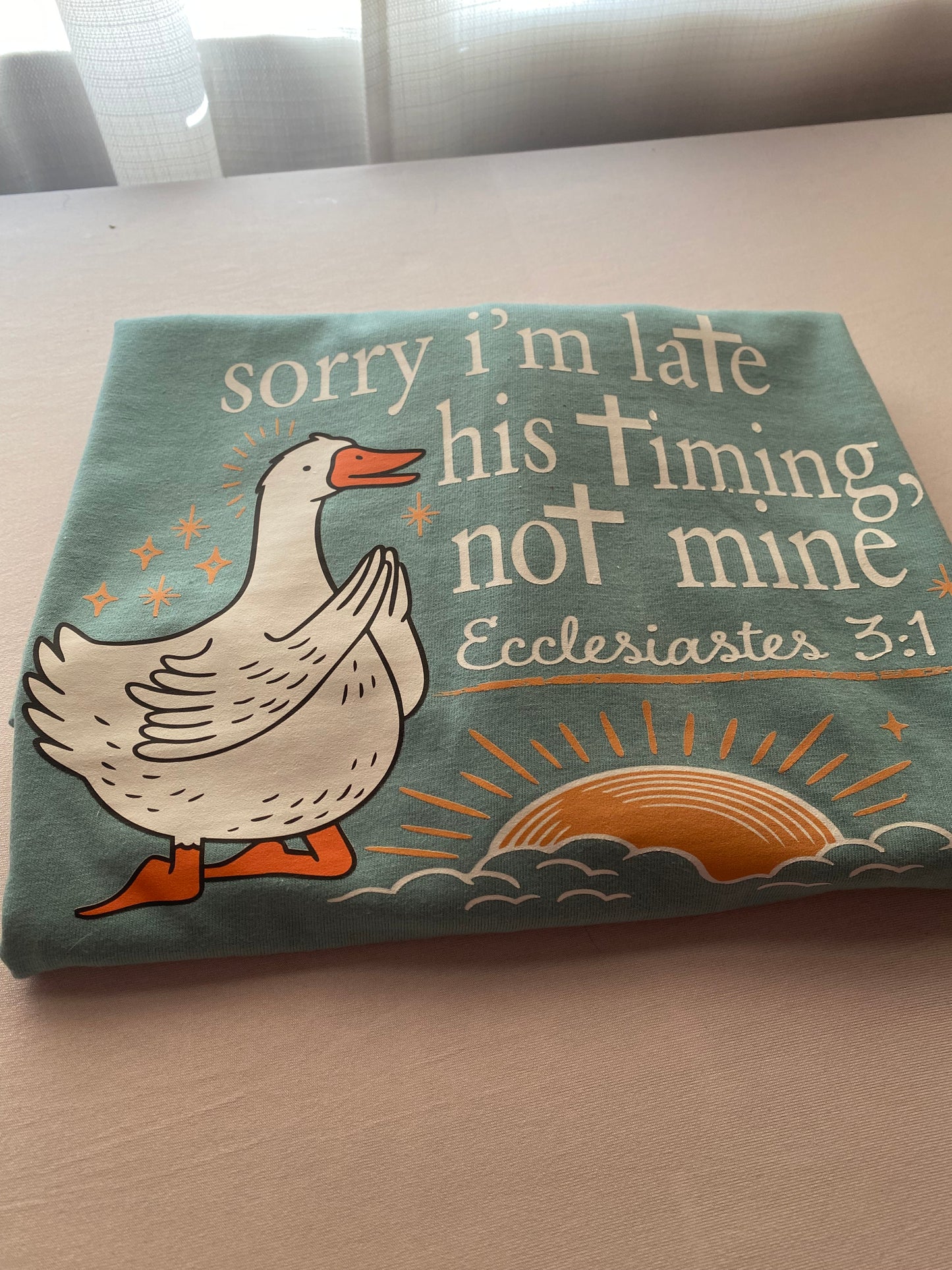 His Timing, Not Mine T-Shirt