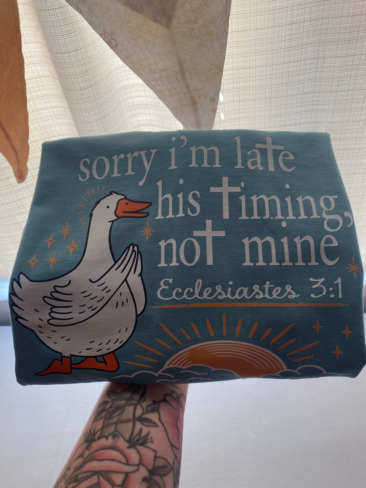 His Timing, Not Mine T-Shirt