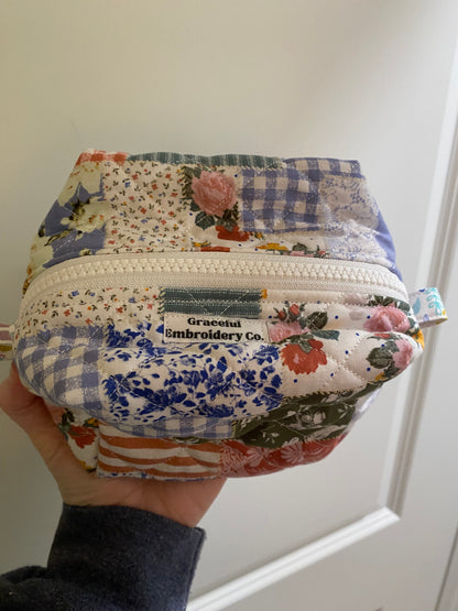 The Beverly Quilted Pouch