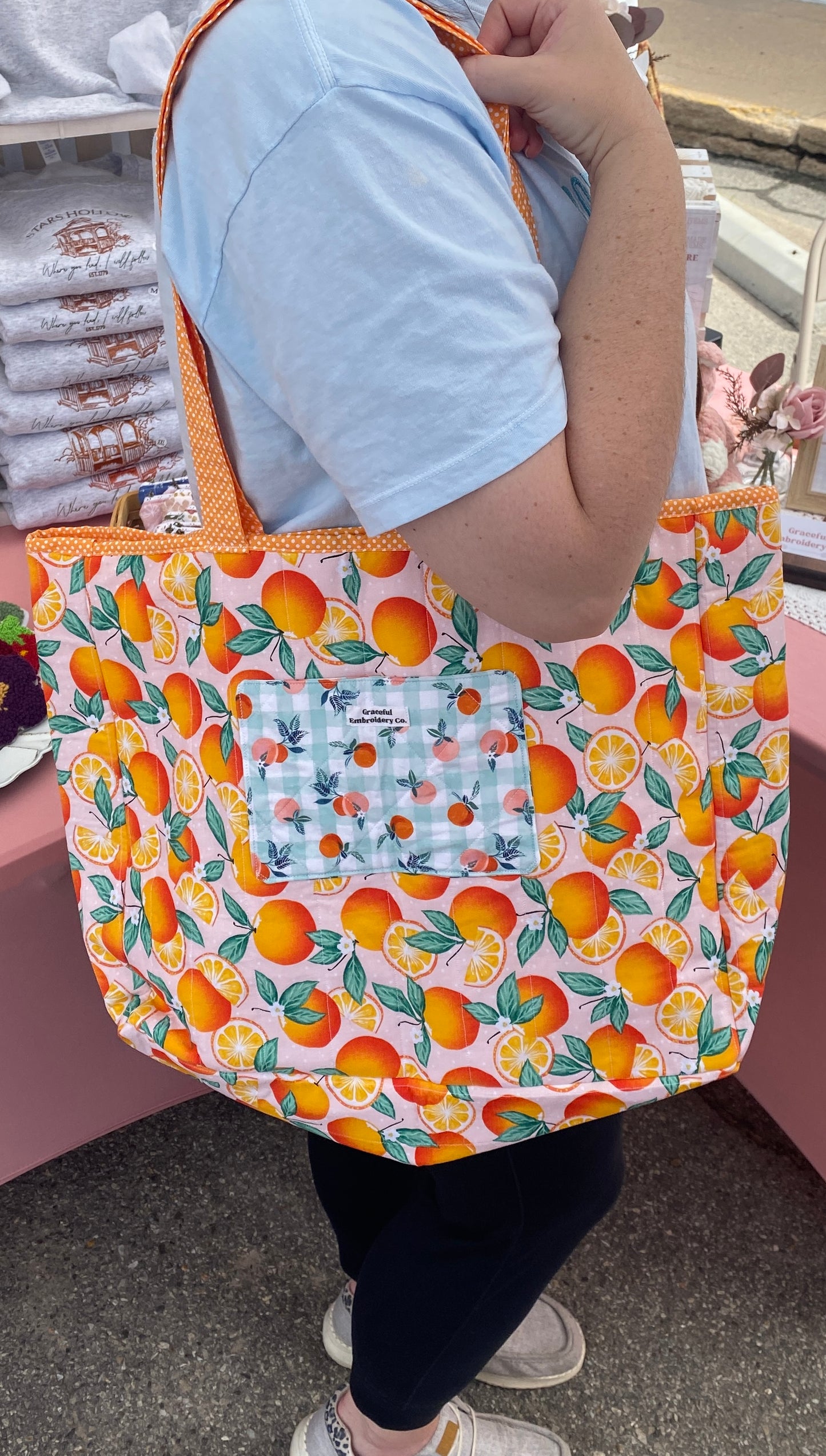 Summer Oranges Everyday Tote Bag