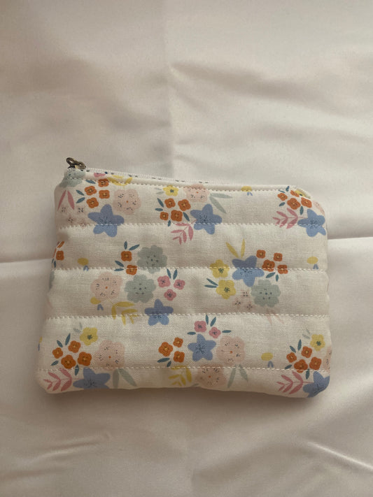 Spring Flowers Wallet Pouch- Small