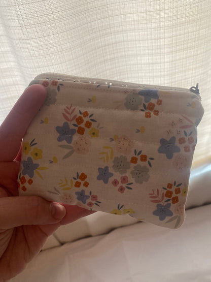 Spring Flowers Wallet Pouch- Small