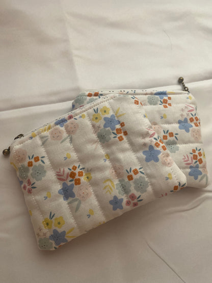 Spring Flowers Wallet Pouch- Small