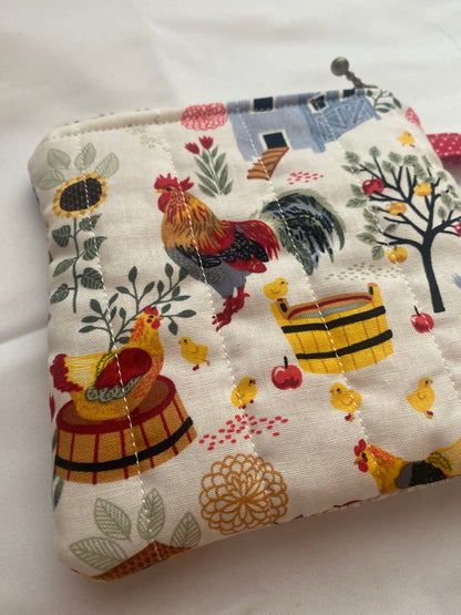 Spring Chickens Pouch