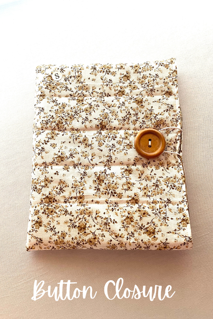 Ditsy Fall Floral Book Sleeve